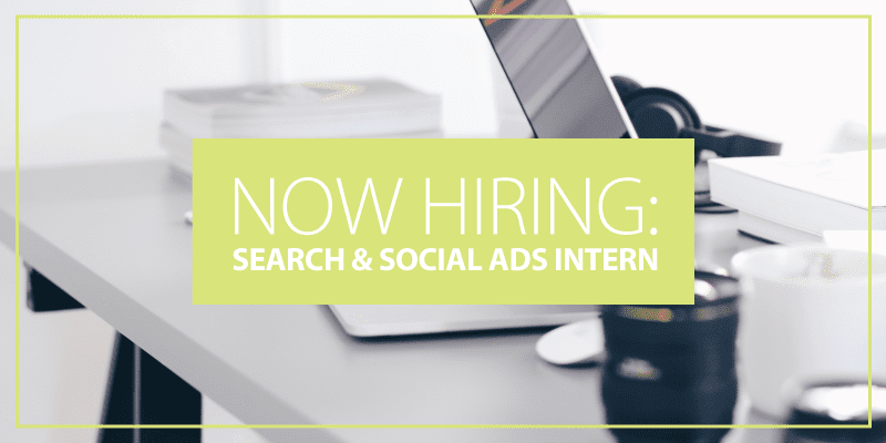 Search and Social Ads Intern